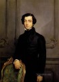 Retrato de Alexis de Toqueville 1850 romántico Theodore Chasseriau